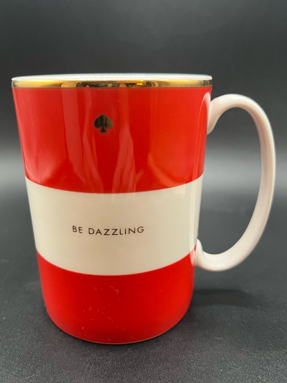 ♠️ Kate Spade New York "Be Dazzling" Simply Sparkling Mug